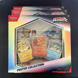 ✅SEALED✅ Pokemon TCG Scarlet & Violet: Prismatic Evolutions Poster Collection - Image 1