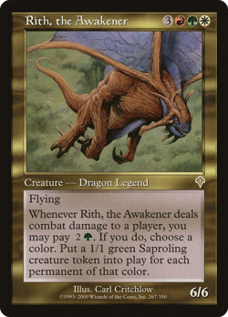 Rith, the Awakener #267 (MP) Invasion INV Magic MTG - Image 1
