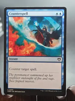 Counterspell Commander Masters MTG Regular Lightly Played - Image 1