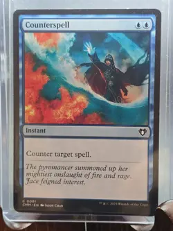 Counterspell Commander Masters MTG Regular Lightly Played - Image 3