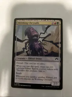 Writhing Chrysalis (208) Modern Horizons 3 MH3 MTG Magic - Image 1
