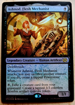 Ashnod, Flesh Mechanist - Foil - The Brothers' War - NM - EN - 084 - Image 1
