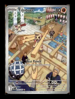 Timburr - Pokemon SV06: Twilight Masquerade 183/167 - Image 1