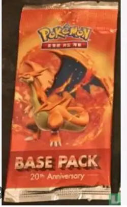 Charizard Artwork 20th anniversary cp6 Base Pack Korean Pokemon Booster Sealed - Image 1