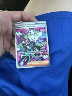 Roxie’s Performance SIR 121/086 Chaos Rising Pokemon TCG **PACK FRESH** - Image 2