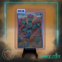 Maractus 093/086 Illustration Rare | Pokemon SV Black Bolt | NM/M - Image 3