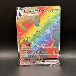 Pokemon Corviknight VMAX Secret Rare Full Art Holo 171/163 Battle Styles - Image 1