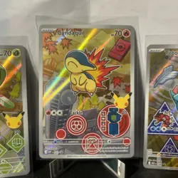 Pokemon First Partner Series 2 - Johto Starter Set Chikorita Cyndaquil Totodile - Image 2