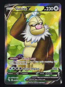 Slaking V (Full Art) 077/078 Pokemon GO Pokemon TCG - Image 1