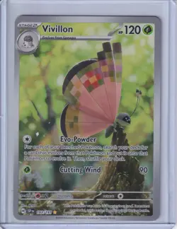 Pokemon TCG -Vivillon - Surging Sparks - Illustration Rare - 193/191 NM/MINT - Image 2