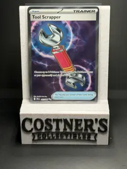 Tool Scrapper 115/086 Full Art Pokemon Me04: Chaos Rising Holo - Image 1