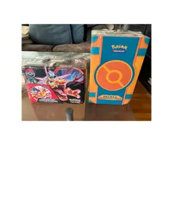 Pokemon TCG Sealed 2pc Lot Paldea Adventure Chest + Collector Chest Fall 2023 - Image 1