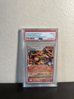 Pokemon 2009 Charizard G Level X Black Star Promo Holo #DP45 PSA 5 - Image 1