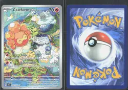 CASTFORM SUNNY FORM 195/191 ILLUSTRATION RARE SURGING SPARKS POKEMON NM/M - Image 1
