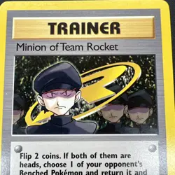 Minion of Team Rocket 113/132 1st Edition - Pokemon TCG Gym Heroes NM. 1 - Image 2
