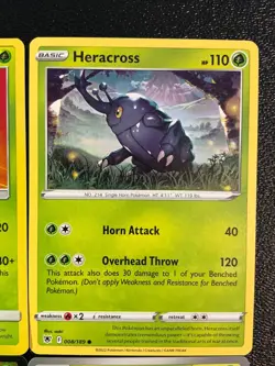 x9 Heracross Pokemon TCG mixed lot collection Rare Holo Mega unique - Image 4
