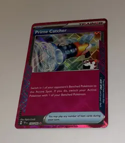 Pokemon TCG Prime Catcher 157/162 "league Play" Stamped Variation Prize Pack! - Image 1
