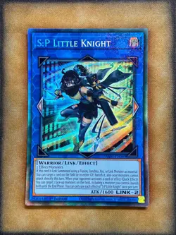 Yugioh S:P Little Knight RA03-EN049 Prismatic Collector Rare 1st Ed EURO NM - Image 1