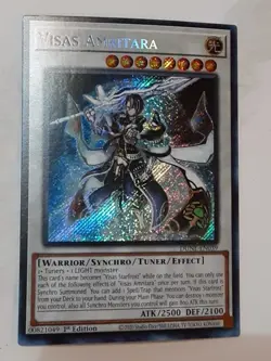 Yu-Gi-Oh! TCG Visas Amritara Duelist Nexus DUNE-EN039 1st Edition Secret Rare - Image 1