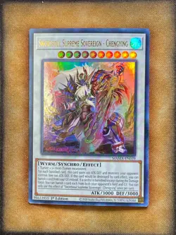 Yugioh Swordsoul Supreme Sovereign - Chengying MAMA-EN039 Ultra Rare 1st ED NM - Image 1