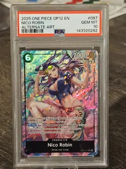 Nico Robin (Alternate Art) OP12-087 Legacy of the Master Foil - Image 1