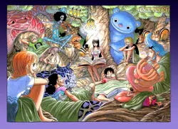 Anime one piece brook roronoa zoro nami usopp nico robin CCG Gaming Mat Desk - Image 1