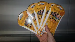 LOT OF 5 Disney Lorcana WILDS UNKNOWN Sleeved Booster Pack SEALED NEW - Image 2