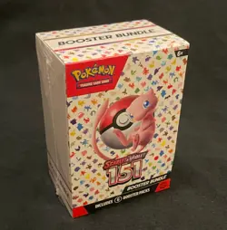 Pokemon Scarlet & Violet 151 Booster Bundle, New / Factory-Sealed, English - Image 1