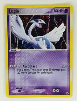 2005 Pokemon EX Unseen Forces Cosmos - Lugia Rare Holo 29/115 - Image 1