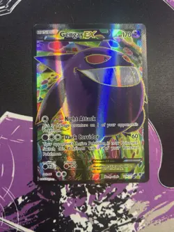 Pokemon TCG Gengar EX (114 Full Art) 114/119 XY Phantom Forces Read Description - Image 1