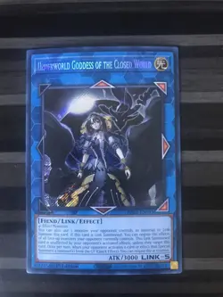 Yugioh | Underworld Goddess of the Closed World | RA02 | Secret Rare | 1st | NM - Image 1