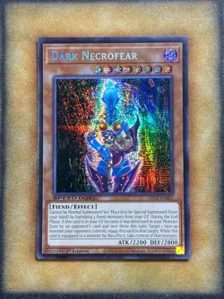 Yugioh Dark Necrofear SBC2-ENE01 Speed Duel Secret Rare 1st Ed NM - Image 1