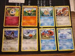 2014 Pokemon x8 Card Lot - STEAL THIS DEAL! Jigglypuff, Kingler, Fletch, Feebas+ - Image 1