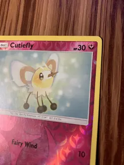 Cutiefly 95/147 Reverse Holo Burning Shadows Pokemon Card Common - Image 3