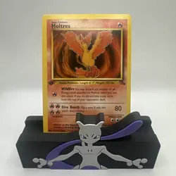 Moltres 27/62 - Non-Holo Fossil 1st Edition 1999 Pokemon TCG Card - Image 1
