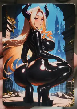 Mt. Lady - Anime - Waifu - Goddess - DIY - Full Art - Glossy - Photo Art Card - Image 2