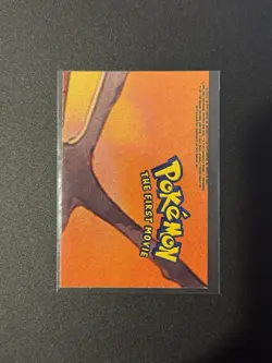 OC Pikachu/Raichu 1999 Topps Pokemon The First Movie Blue Logo Sticker Card - Image 2