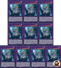 NM 10 card Dark Magician Girl the Dragon Knight RC03-JP020 Ultra YuGiOh 1000 - Image 1