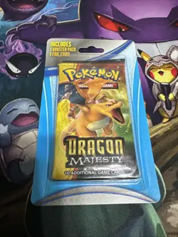 Pokemon TCG Dragon Majesty Charizard 1 Booster Pack 1 (Guaranteed) Foil Card 🔥 - Image 1