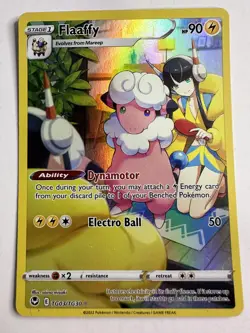 Flaaffy TG03/TG30 Silver Tempest Trainer Gallery Ultra Rare Pokemon Card - Image 1