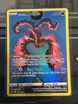 Pokemon Galarian Moltres TCG SWSH284 Sword & Shield Promo Card Holo NM Condition - Image 1
