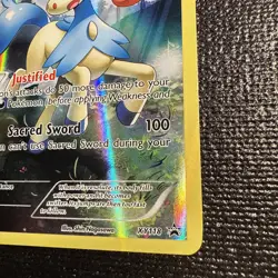Pokemon TCG Keldeo XY Black Star Promos Holo Card XY118 Full Art LP - Image 4