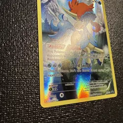 Pokemon TCG Keldeo XY Black Star Promos Holo Card XY118 Full Art LP - Image 5