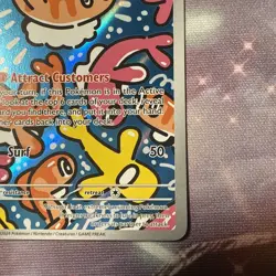 Pokemon TCG Tatsugiri Twilight Masquerade Illustration Rare Card 186/167 - Image 4