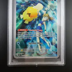 PSA 9 Misty's Psyduck 193/182 Pokemon Destined Rivals Holo Graded Card - Image 3