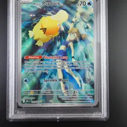 PSA 10 Misty's Psyduck 193/182 Pokemon Destined Rivals Holo Graded Card - Image 3