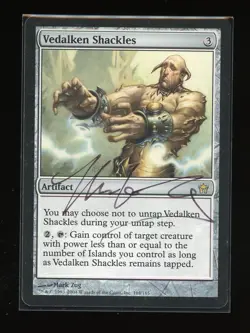 Vedalken Shackles - 5th Dawn Artist Proof - Mark Zug - Signed - MTG - Image 1