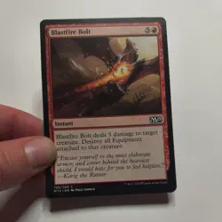 Blastfire Bolt NM 130 M15 MTG Magic The Gathering - Image 1
