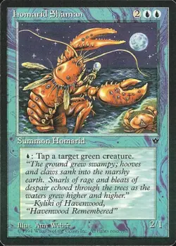 Homarid Shaman - Light Play MTG Fallen Empires - Image 1