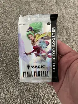 MTG Magic The Gathering Final Fantasy Collector Booster Pack (15 Cards) SEALED - Image 1